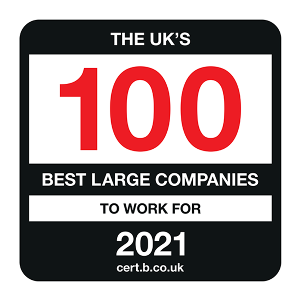 The UK's 100 Best Large Companies to Work For